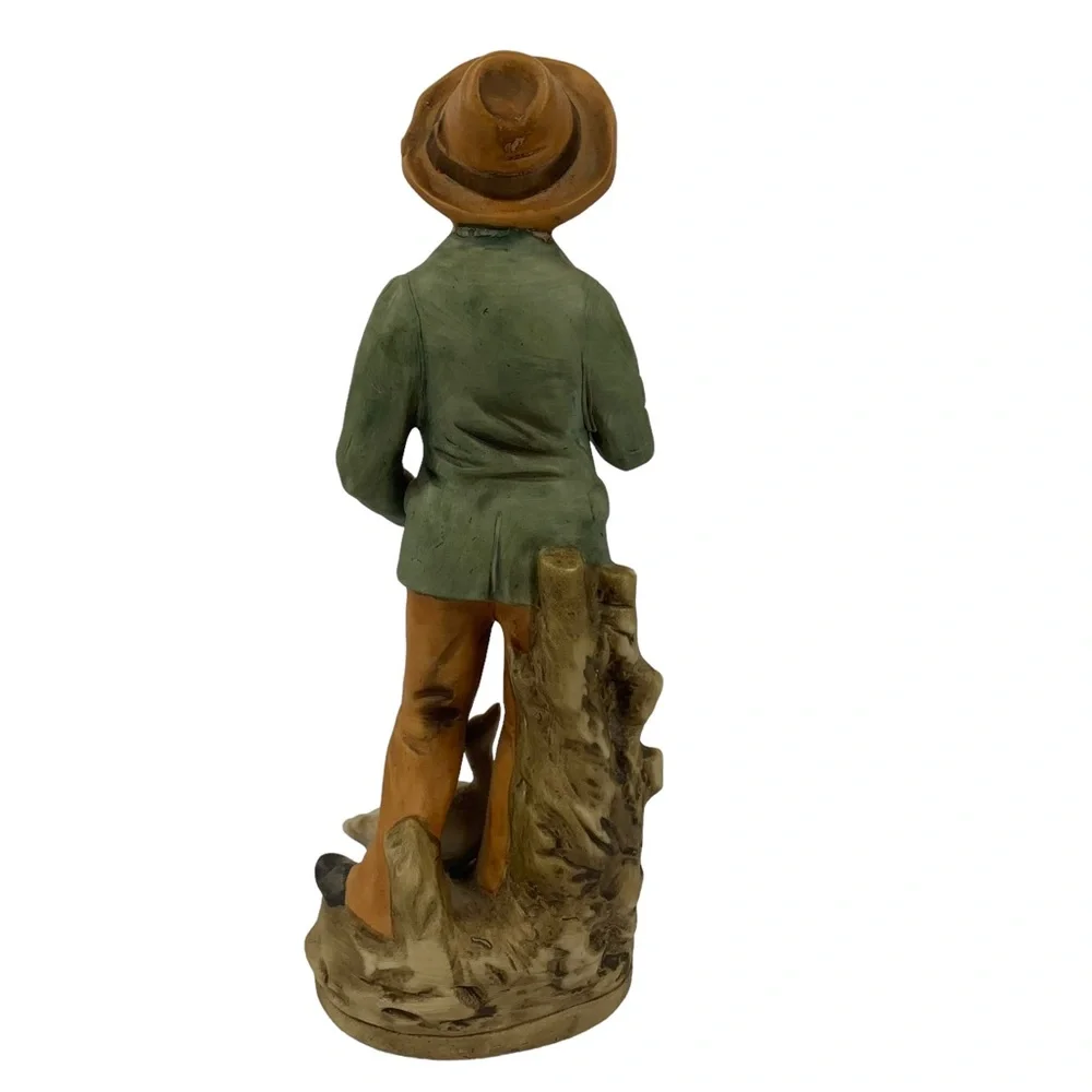HOMCO Porcelain FIGURINE Old Man with Goose #1417